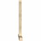 Ekena Millwork Eugene Rough Sawn Timber Gable Bracket, Douglas Fir, 96"W x 56"H x 4"D x 4"F, 14/12 Pitch GBW096X56X0404EUG00RDF - alternate 2
